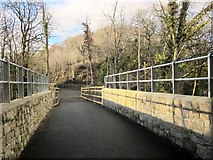 SX7979 : New bridge, Wray Valley Trail by Derek Harper