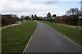 New tarmac path/cycleway along Holderness Drain