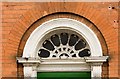 SU8346 : Arched fanlight, West Street, Farnham by Jim Osley