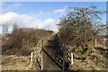 Footbridge over the M90 motorway