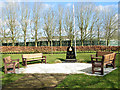 The RAF Coltishall Memorial Garden in Badersfield