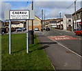 Southern boundary of Caerau