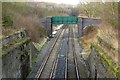 The Chiltern Line looking north-west