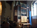 SD4491 : St Mary Crosthwaite: organ by Basher Eyre
