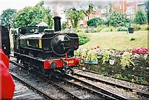 SZ0278 : Swanage Railway: 6412 at Swanage station by Jonathan Hutchins