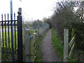 Footpath from Gathurst Road to Spring Road, Orrell