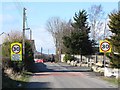 Approaching Meigh Cross Roads from the south along Railway Road