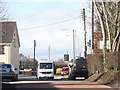 Borderland transport - a Frontier bus at Meigh Cross Roads