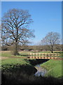 Footbridge near Lees Road