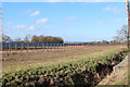 New solar farm under construction by Willow Lane