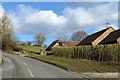 The road to Brill passes Hillside Farm