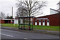 Bus stop and shelter, Franche Road, Kidderminster