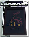 Sign for the Red Hart, Misterton