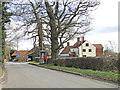 Telephone and post box in Chapel Road, Saxtead