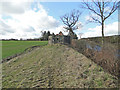 Hexagonal type 22 pillbox beside the A1120