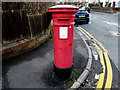 Victorian postbox on a corner in Radyr, Cardiff