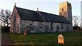TM2885 : St Mary's, Homersfield, in early-morning light by Hugh Chevallier