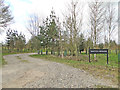 Entrance driveway to Barton Grange