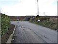 The junction of Lower Newtown Road and Low Road near the Low Road railway bridge