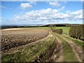 Early spring sunshine on the Wolds