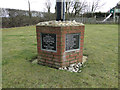 The village sign and War Memorial at Brundish