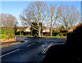 Tree-lined Church Road, Tupsley, Hereford