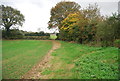 Footpath near Culpho Hall