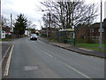 Bus stop and shelter on Belton Road (A161), Epworth