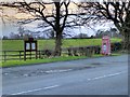 Layby and Telephone Box, Knutsford Road