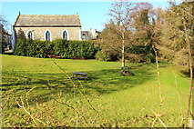 NX5956 : Picnic Area at St Mary's Church, Gatehouse of Fleet by Billy McCrorie