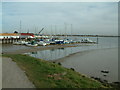 Heybridge Basin at low tide