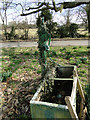 Old village pump on The Green at Earl Soham