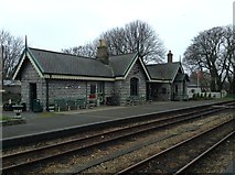 SC2667 : Castletown Railway Station by Meg Hoare
