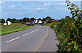 A4103 approaching the Suffield Cottages