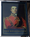 Sign for The Wellington, New Whittington