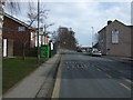 Bus stop on High Street, New Whittington