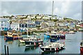 Mevagissey: View across the harbour