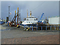 MV Saturn in Garvel drydock