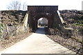 Footpath under railway going south east