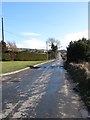 View south-eastwards along a straight section of Cottage Road, Killeen