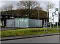 Wales & West Utilities gas installation near a major junction in Pontypridd