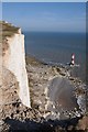 TV5895 : Beachy Head and lighthouse by Philip Halling