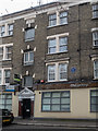 Building with Blue Plaque, Webber Street, London SE1