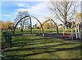 SO9570 : Children's Play Area, Sanders Park, Bromsgrove, Worcs by P L Chadwick