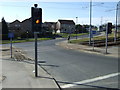 Tram level crossing on Peaks Mount