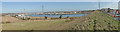 North to east panorama of the River Orwell and the bridge