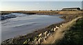 Brough Haven at low tide