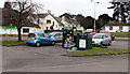 Clothing and shoes donation bins, Danescourt, Cardiff