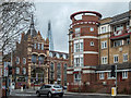 Junction of Bermondsey Street and Tower Bridge Road, London SE1