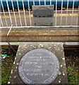 Maesteg railway station plaques